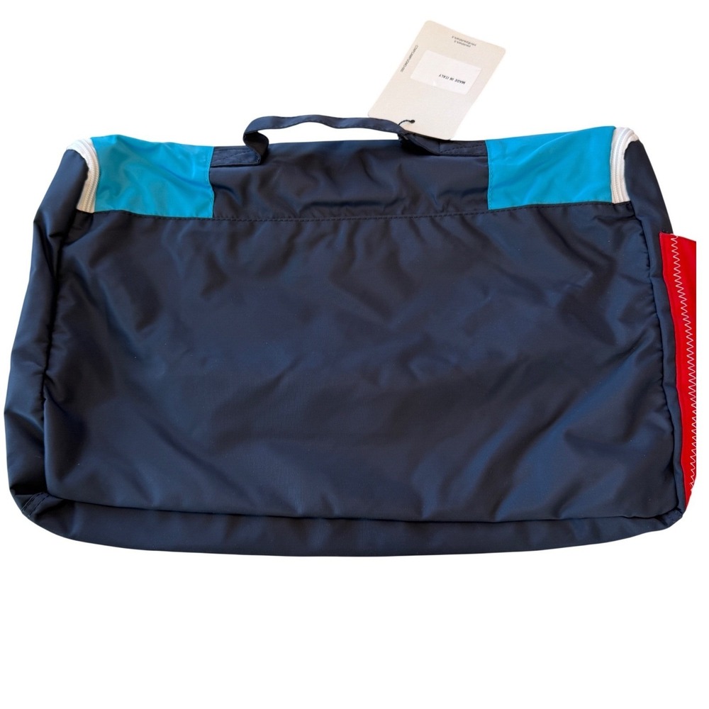 Paul & Shark Yachting Messenger Bag Navy Blue Hamptons West Coast Made in Italy - Picture 2 of 15